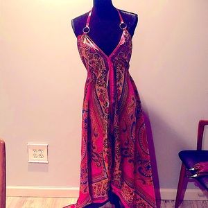 ❤️New 🌺🌸 Halter Back Silky Cover Up!